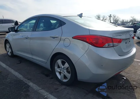 2013 Hyundai Elantra Gls from USA, damaged, VIN 5NPDH4AE3DH290531